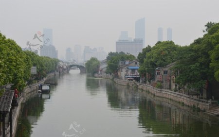 清名桥风景图片