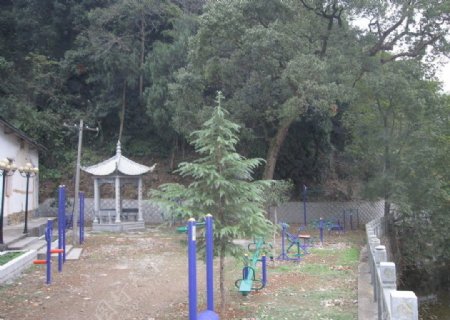 狮古山健身公园图片