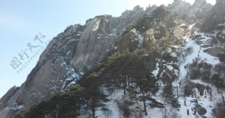 冬日黄山图片