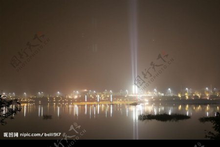 灞桥夜景003图片