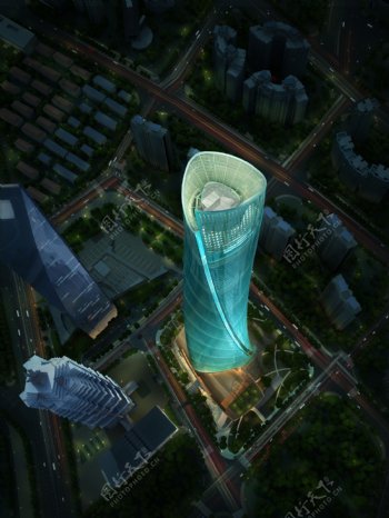 上海中心建筑图片