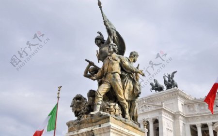 意大利罗马威尼斯广场图片