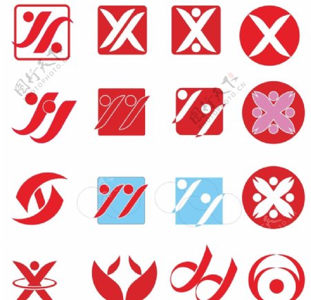 双字母Y标志设计图片
