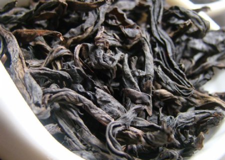 武夷山熟香型大红袍茶干细节图图片