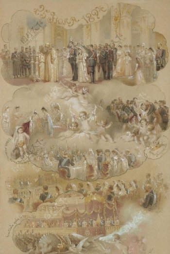俄国皇家婚礼图片