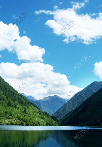 自然风光蓝天白云图片