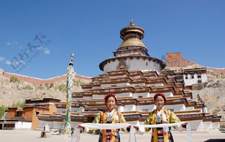 西藏日喀则江孜江孜宗山02图片
