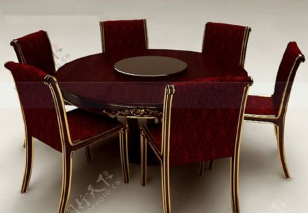 精致欧式家具餐桌椅组合图片