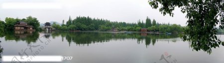 西湖一览图片