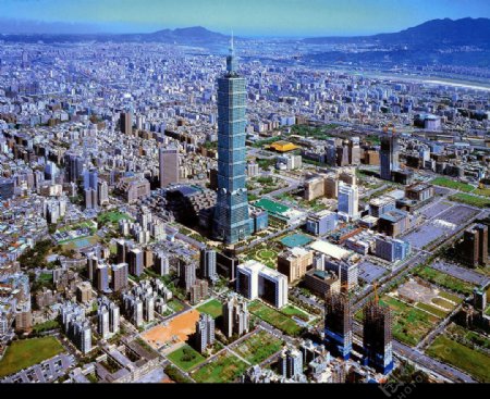台湾101大厦图片