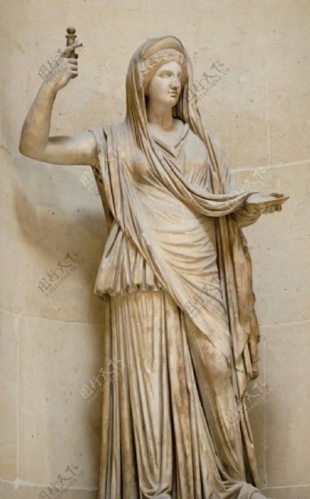罗马神话雕塑赫拉图片