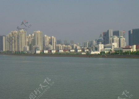 钱塘江大桥对岸图片
