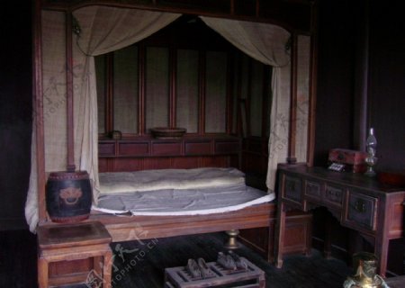 王国维故居卧室图片