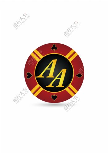 扑克俱乐部logo图片