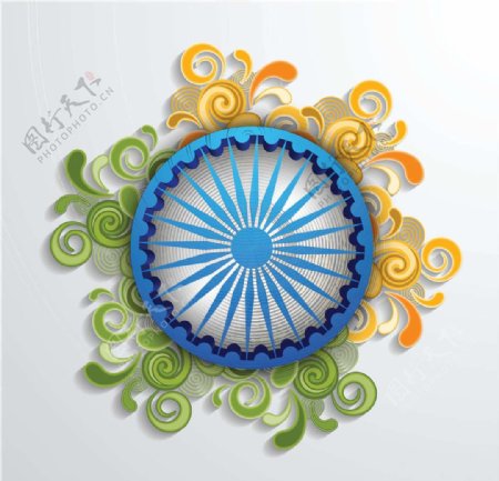 印度文化设计图片