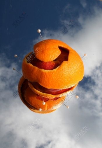 橙子苹果图片