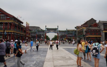 北京商业街图片