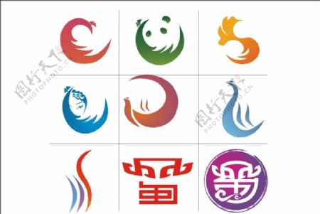 四川文化标志logo图片