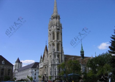 匈牙利马加什教堂图片