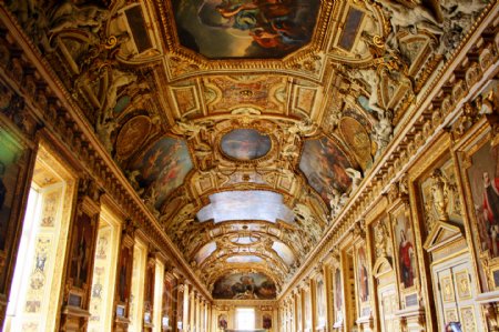 卢浮宫内部工艺图片