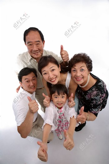 家庭人物图片