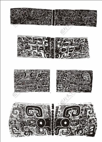 古代龙纹青铜器图片