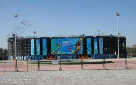 北京奥运会沙滩排球体育馆图片