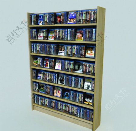 书店物品3DMAX模型图片