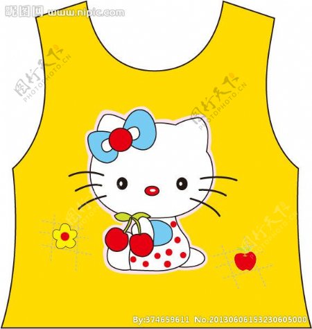 T恤图案KT猫图片