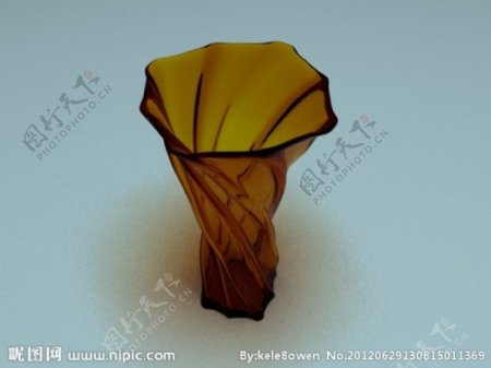 装饰花瓶3D模型图片