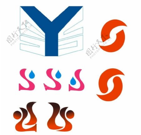 SY标志设计图片