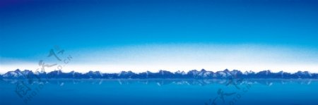 高清冰川背景图片