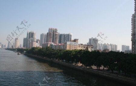 珠江河岸图片