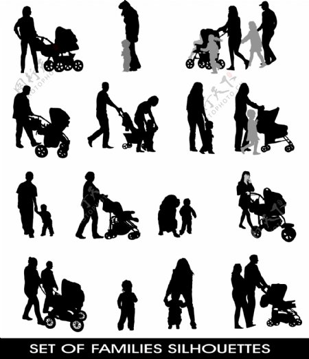 家庭家人人物图标图片