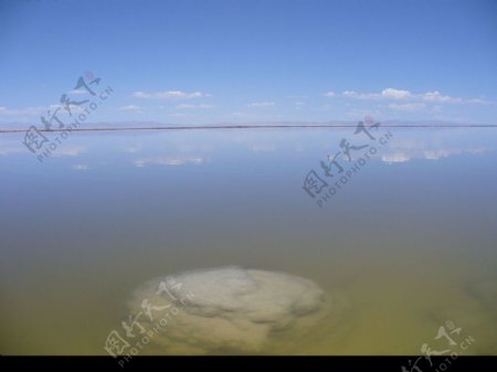 察尔汗大盐湖图片