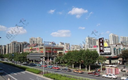 上海联洋证大大拇指广场全景图片