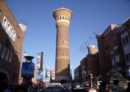 新疆国际大巴扎图片