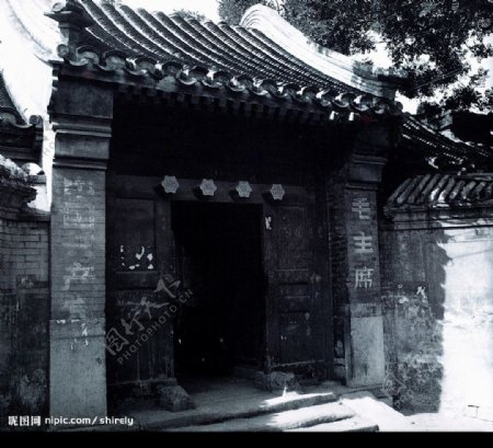 老北京胡同历史景观图片