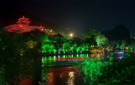 桂林夜景图片