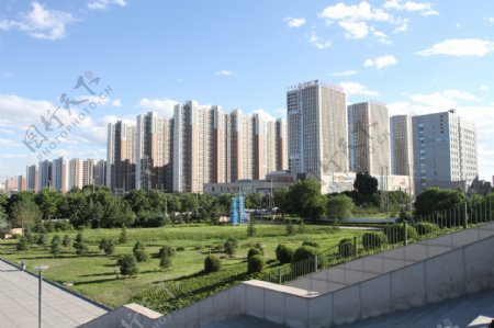 内蒙古博物院周边建筑图片