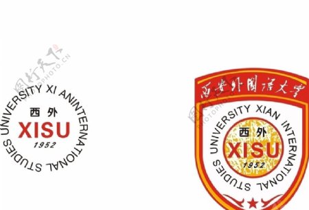 西安外国语大学校徽图片