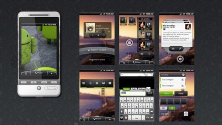 AndroidGUI界面设计包手机界面图片