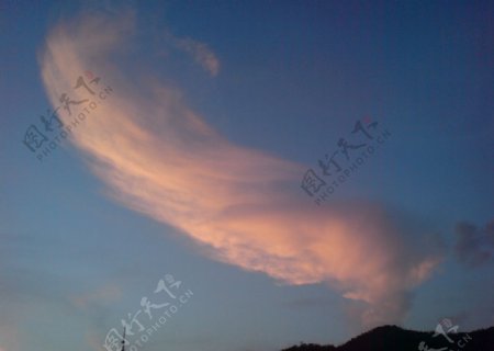 紫峰山云彩图片