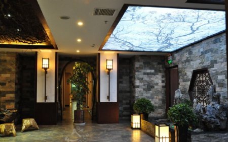 餐饮酒店走廊图片