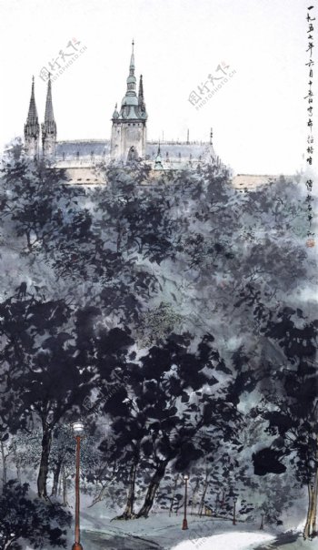 布拉格宫城堡图片