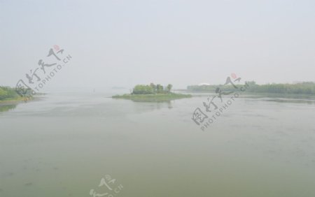 湖边景色图片