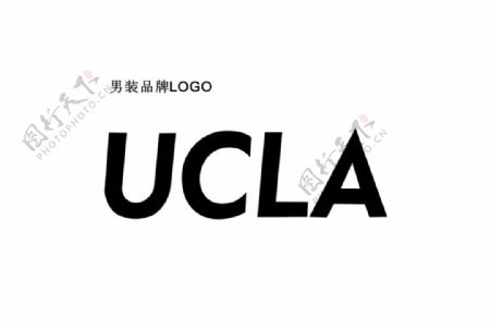 UCLA男装矢量LOGO图片