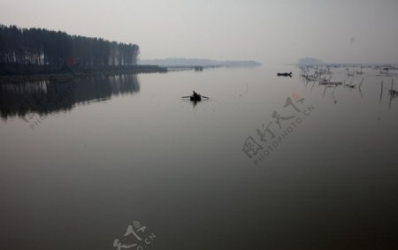 微山湖秋景图片