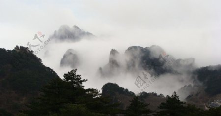 黄山云海图片