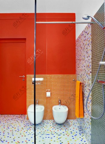 现代浴室图片